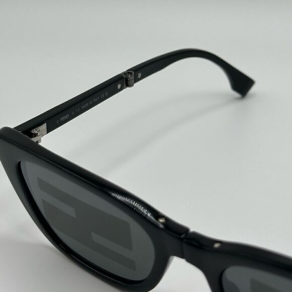 FENDI Sunglasses FE40089I 5301C Shiny Black/Smoke Mirror Pattern NEW main image 11